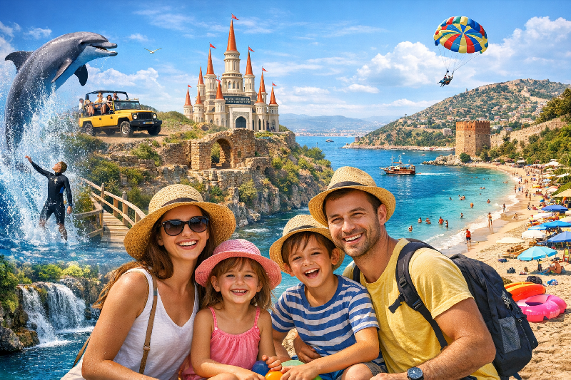 Alanya’da Çocuklu Aileler Için En Detaylı Aktivite Ve Tur Rehberi