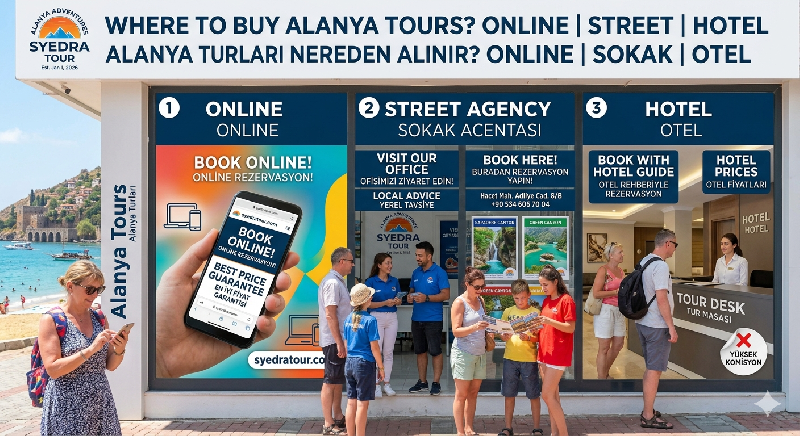 Alanya’da Tur Nereden Alınır? 2026 Günübirlik Tur Rehberi